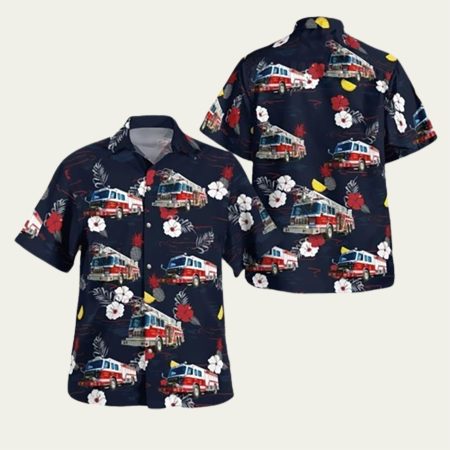 Chittenango Volunteer Fire Department Chittenango New York Hawaiian Shirt