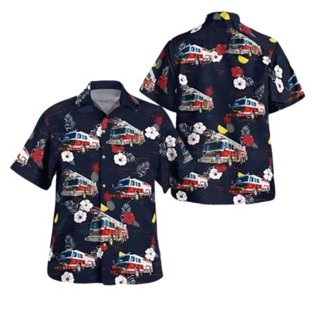Chittenango Volunteer Fire Department Chittenango New York Hawaiian Shirt