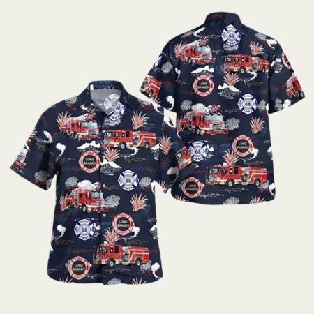 Chittenango Volunteer Fire Department Hawaiian Shirt