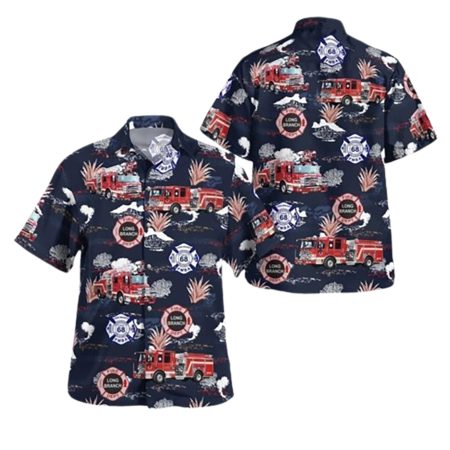 Chittenango Volunteer Fire Department Hawaiian Shirt