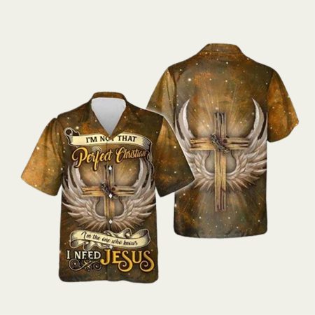 Christian Jesus I Need Jesus Hawaiian Shirt