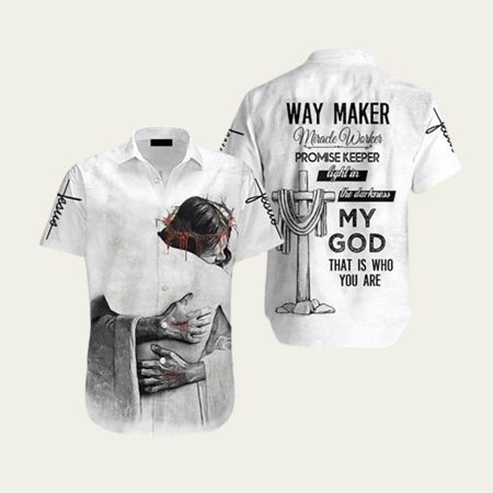 Christian Jesus Way Maker Hawaiian Shirt