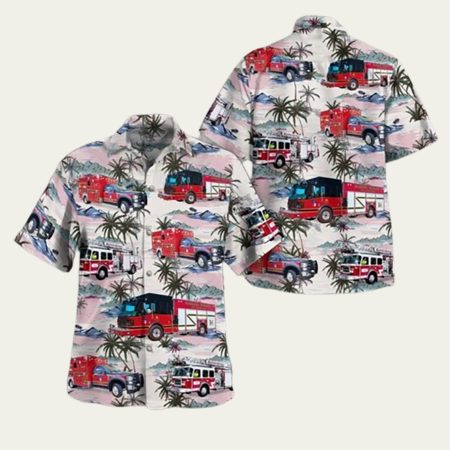 City Of Harker Heights Bell County Texas Harker Heights Fire Department Hawaiian Shirt