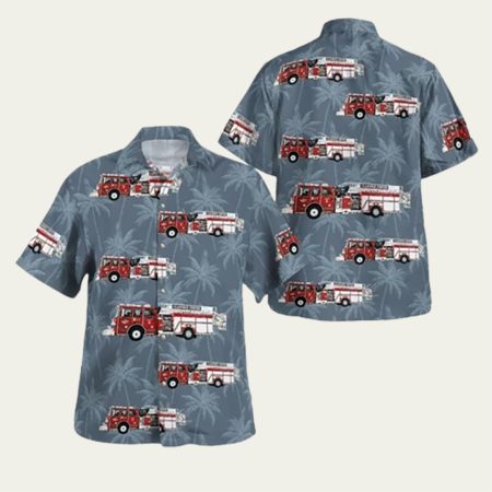 Clarence Center Ny Clarence Center Volunteer Fire Company Hawaiian Shirt