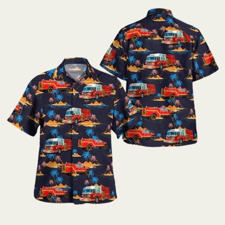 Cobleskill Ny Cobleskill Fire Department Hawaiian Shirt