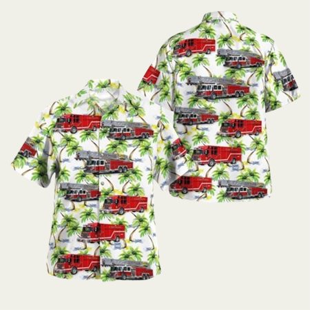 Coeymans New York Coeymans Fire Department Hawaiian Shirt