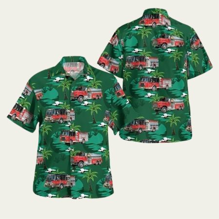 Coldenham Fire Rescue Walden New York Hawaiian Shirt