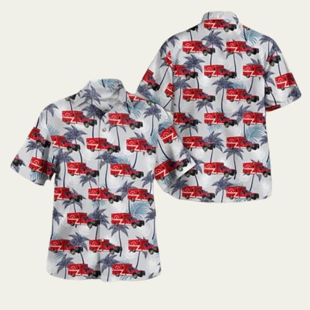 Comanche County Ems Texas  Hawaiian Shirt