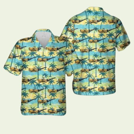 Construction Cold Planers Hawaiian Shirt