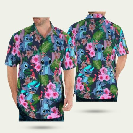 Cool Disney Stitch Hawaiian Shirt