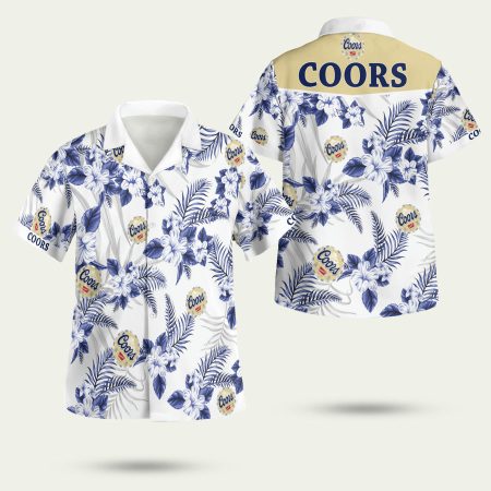 Coors Brewing Company Hawaiian Shirt