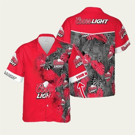 Coors Light Vibrant Design Hawaiian Shirt