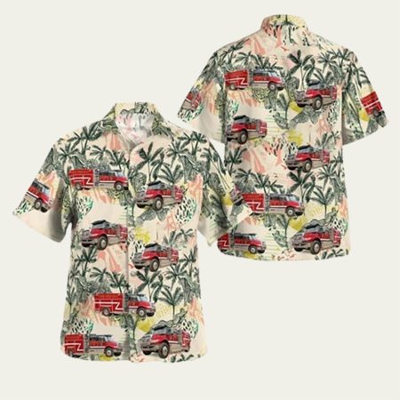 Corinth Fire Department Corinth New York Hawaiian Shirt