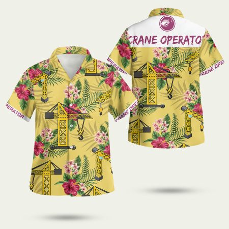 Crane Operator Hawaiian Shirt