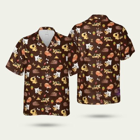 Cubone funny pokemon hawaiian shirt