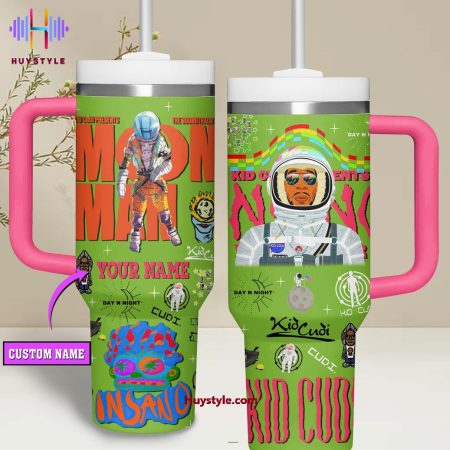 Cudi Moon Man Day N Night Quencher 30oz or 40oz Stainless Steel Tumbler With Handle NVA