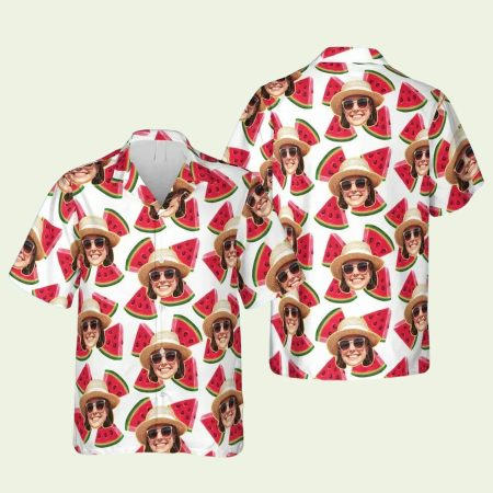 Watermelon Pattern Hawaiian Shirt