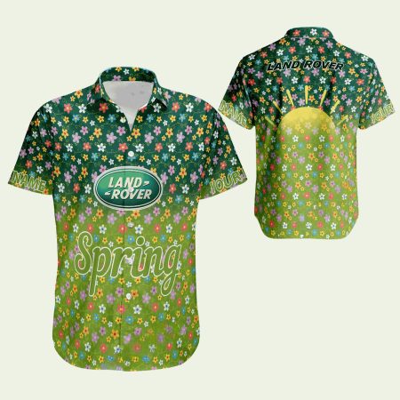 Car Racing Land Rover Island Brand New Hawaiian Shirt
