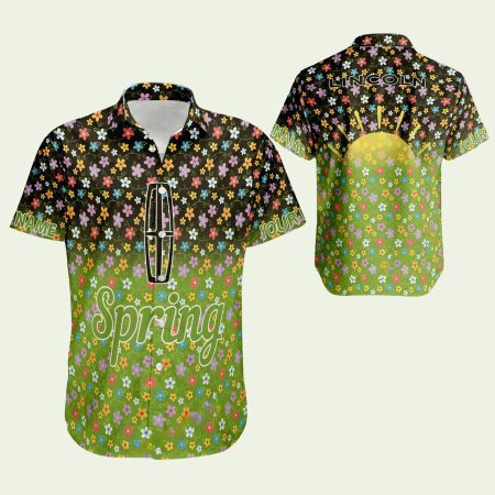 Car Racing Lincoln Surf Brand New Aloha Hawaiian Shirt