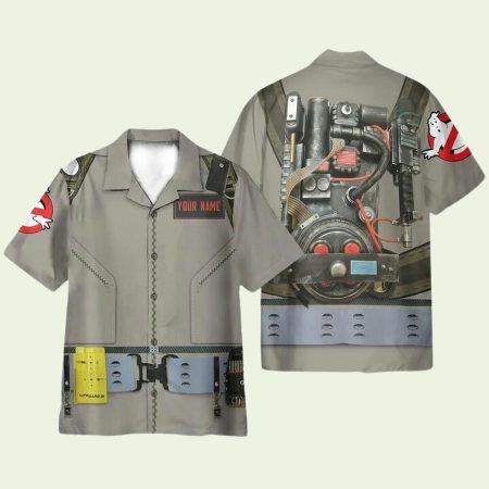 Ghostbusters 1984 Cosplay Costume Hawaiian Shirt