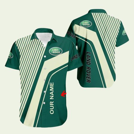 Land Rover Car Racing Hawaiian Shirt