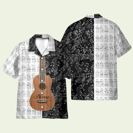 Play Ukulele With Me Unisex Hawaiian Shirt