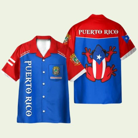 Puerto Rico Hawaiian Shirt