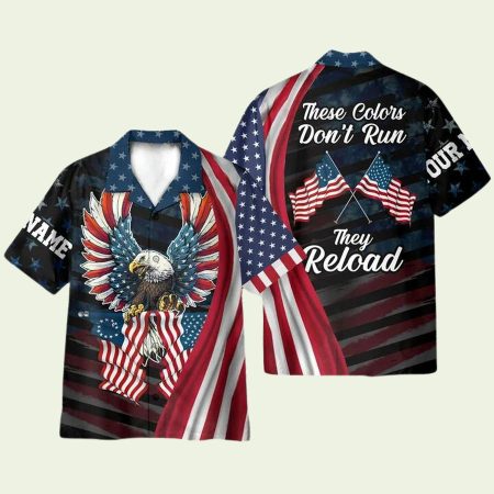 United States Eagle Hawaiian Shirt
