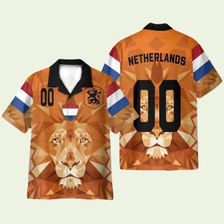 Netherlands Football Supporter Hawaiian Shirt