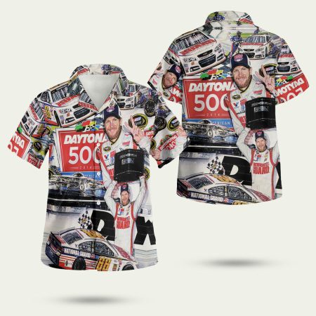 Dale Earnhardt Jr Hawaiian Shirt