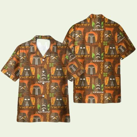 Darth Vader Star War Movie Cosplay Hawaiian Shirt