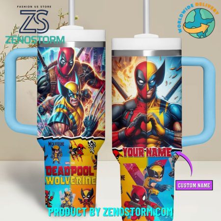 Deadpool And Wolverine New Movie 2024 Customized Tumbler With Handle HG