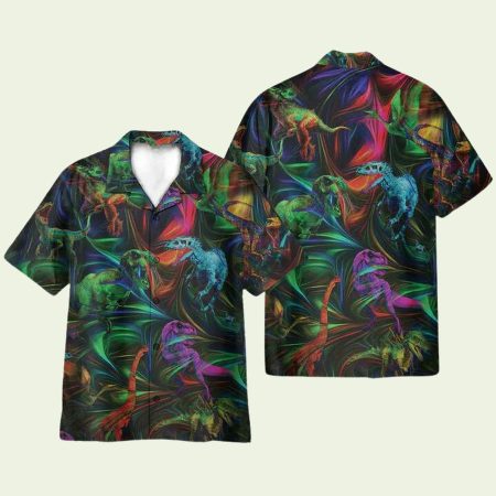 Dinosaur Fantasy Hawaiian Shirt