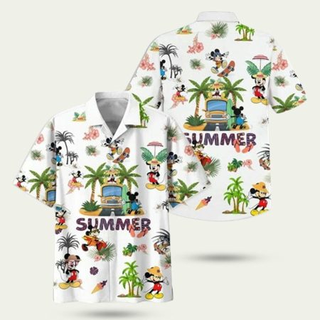 Disney Mickey Mouse Summer 2025 Hawaiian Shirt