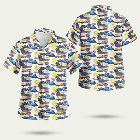 Doc Brown Back to the Future Hawaiian Shirt