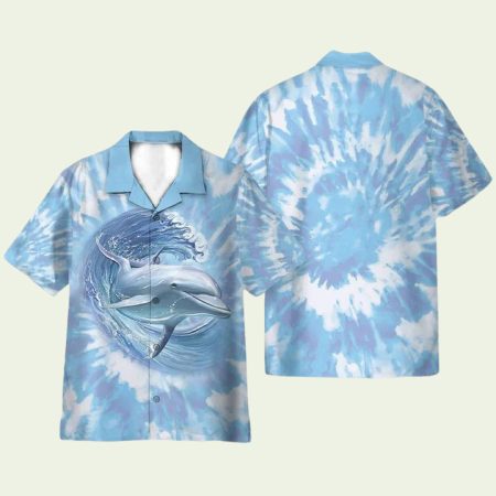 Dolphin Funny Hawaiian Shirt