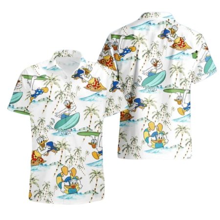 Donald Duck Disney Hawaiian Shirt