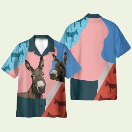 Donkey Lover Hawaiian Shirt