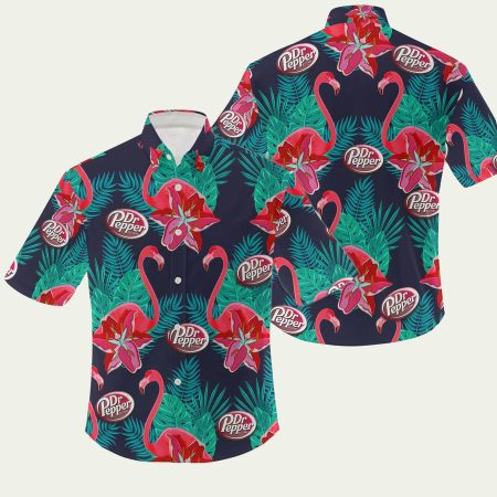 Dr Pepper Hawaiian Shirt