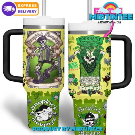 Dropkick Murphys Band Customized  30oz or 40oz Tumbler With Handle HG