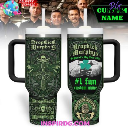 Dropkick Murphys Limited Edition 30oz or 40oz Stainless Tumbler With Handle NVA