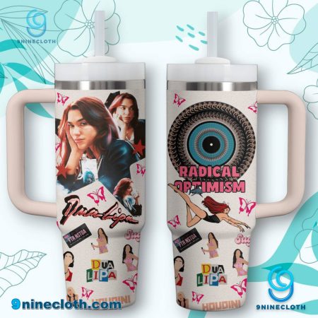 Dua Lipa Radical Optimism 40oz Tumbler With Handle HG