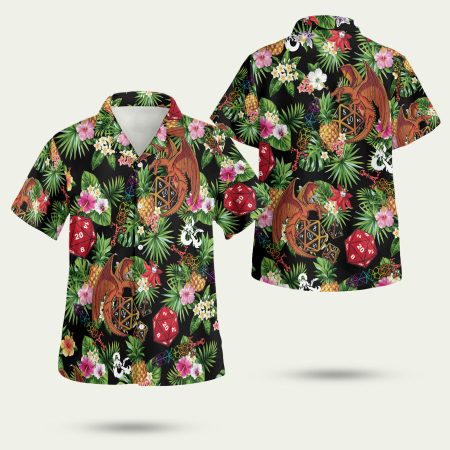 Dungeons And Dragons Dnd Hawaiian Shirt