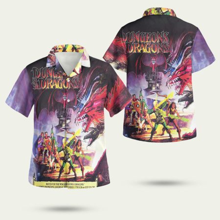 Dungeons and Dragons Hawaiian Shirt