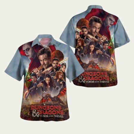 Dungeons Dragons Honor Among Thieves Latest Beach Hawaiian Shirt