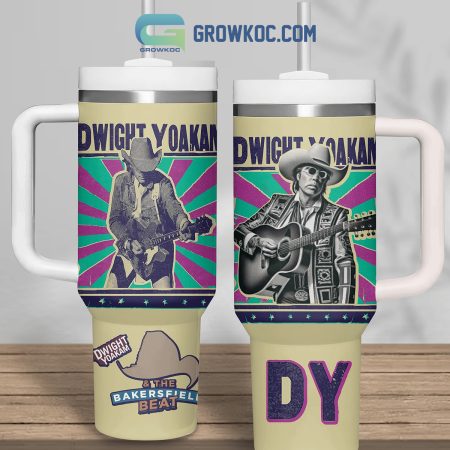 Dwight Yoakam And The Bakersfield Beat  30oz or 40oz Stainless Steel Tumbler With Handle HG