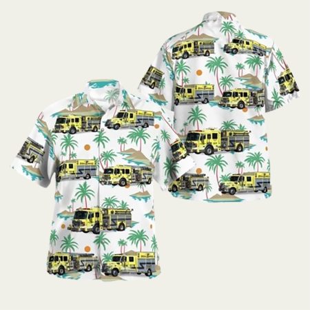 East Rockaway Fire Department Hawaiian Shirt