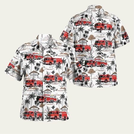 East Windsor Nj East Windsor Vol. Fire Co. #1 Hawaiian Shirt