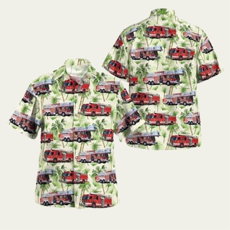 East Windsor Vol. Fire Co. #1 East Windsor Nj Hawaiian Shirt