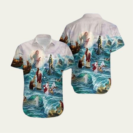 Easter Jesus God Save Our Life Hawaiian Shirt
